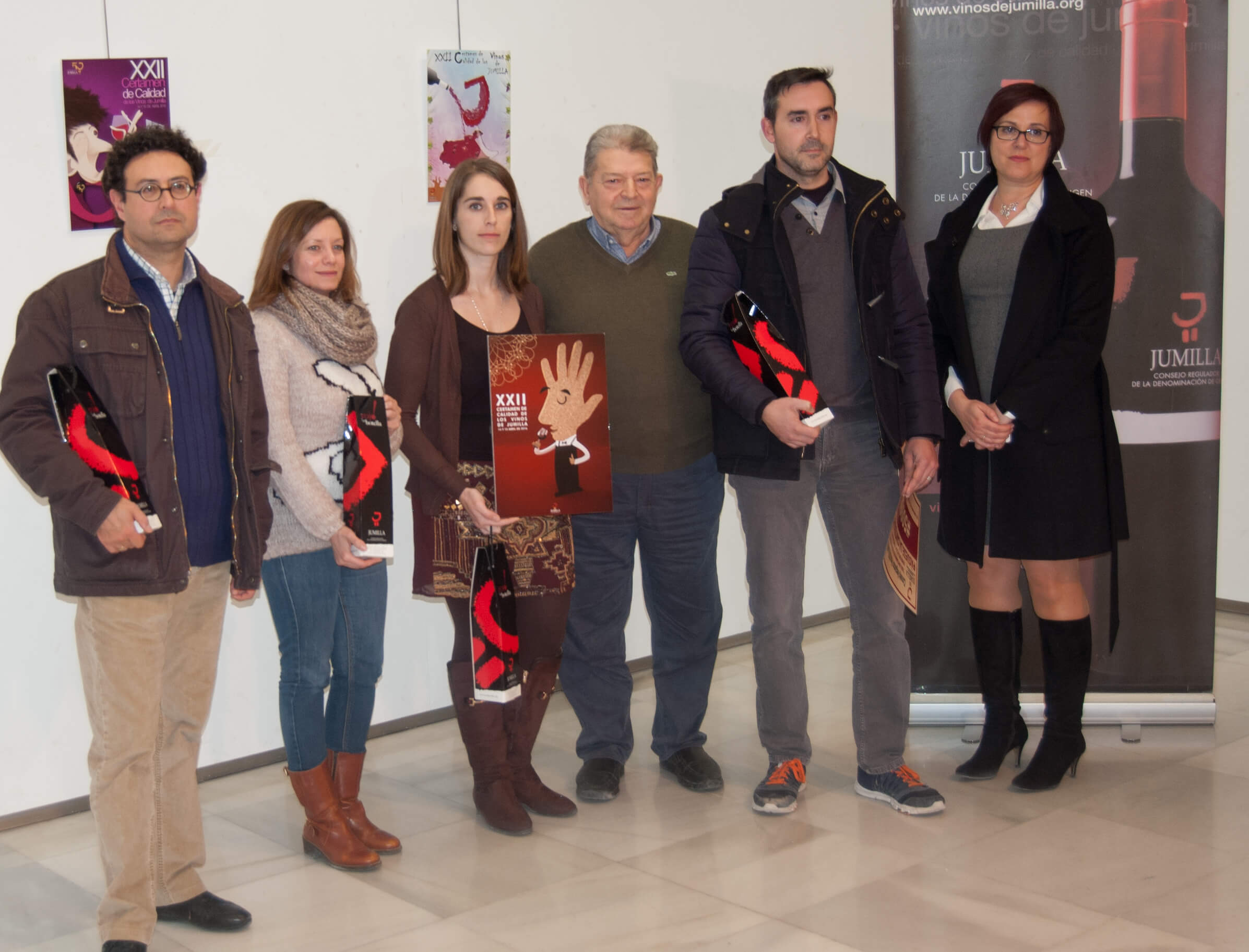 Jurado del VI Concurso del cartel del XXII Certamen de Calidad Vinos de Jumilla